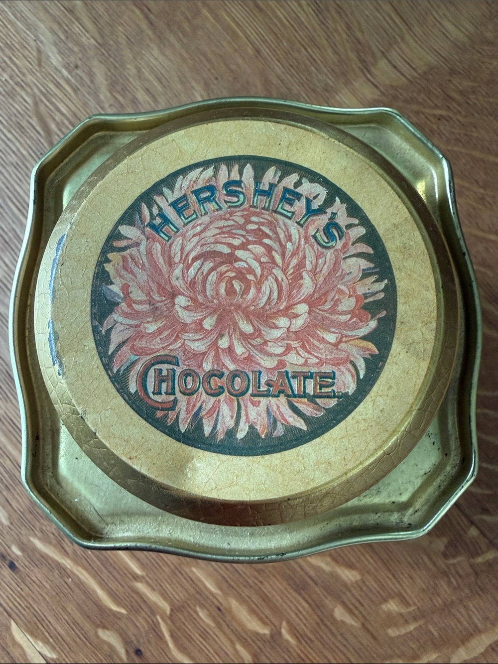 VTG Edition #3 1995Hershey Food Corp Decorative Chocolate Tin Canister